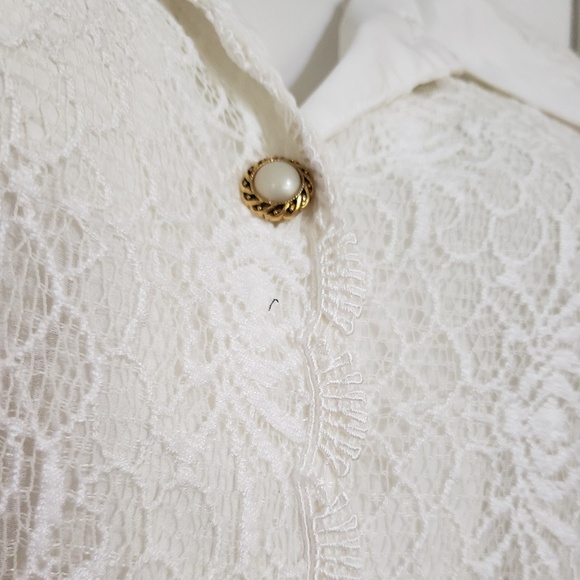 WOMENS "KEY WEAR" CREAM COLOR SHIRT - Picture 3 of 8